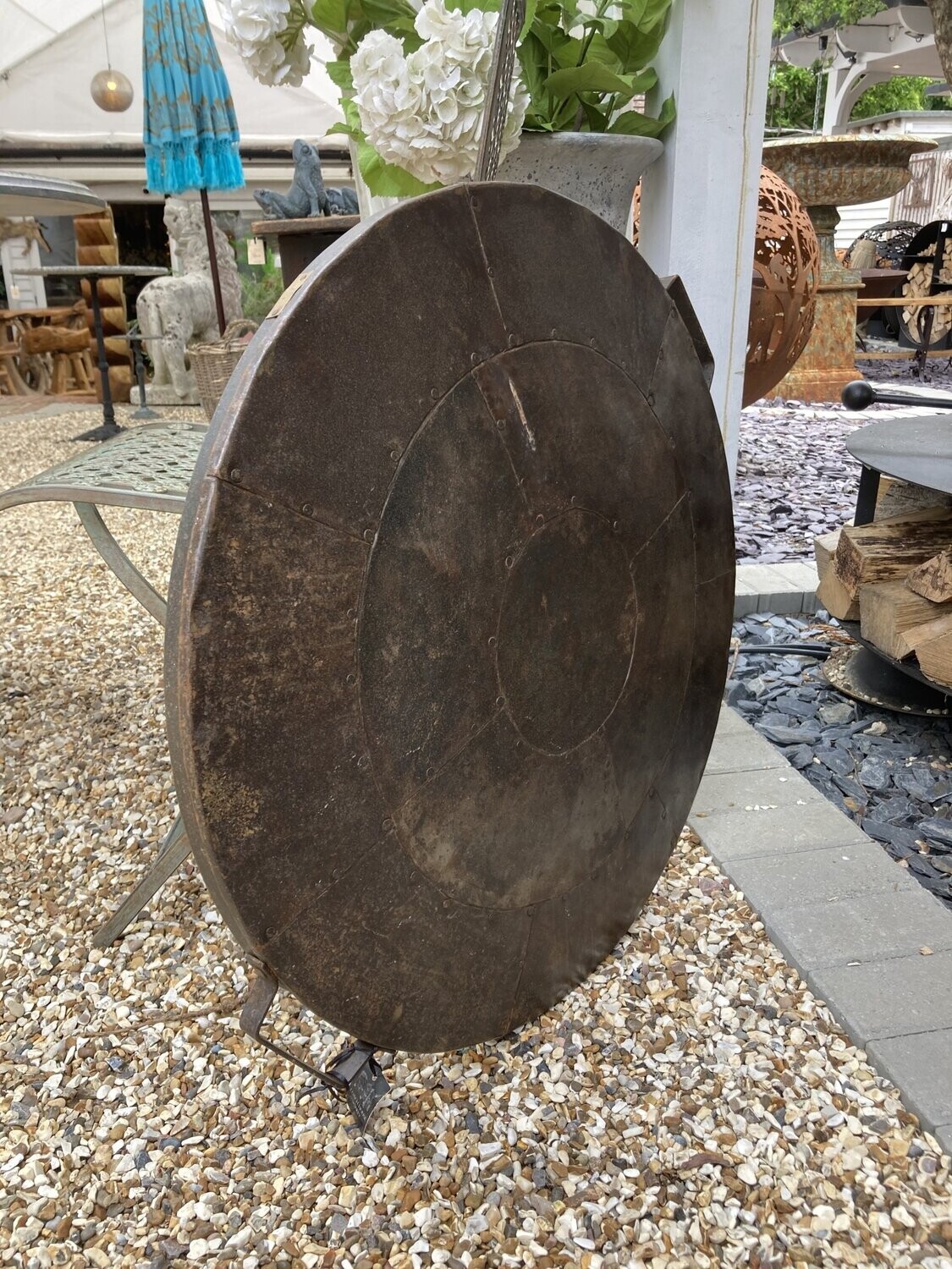 Indian Fire Bowl Shield To Fit 60cm Bowl