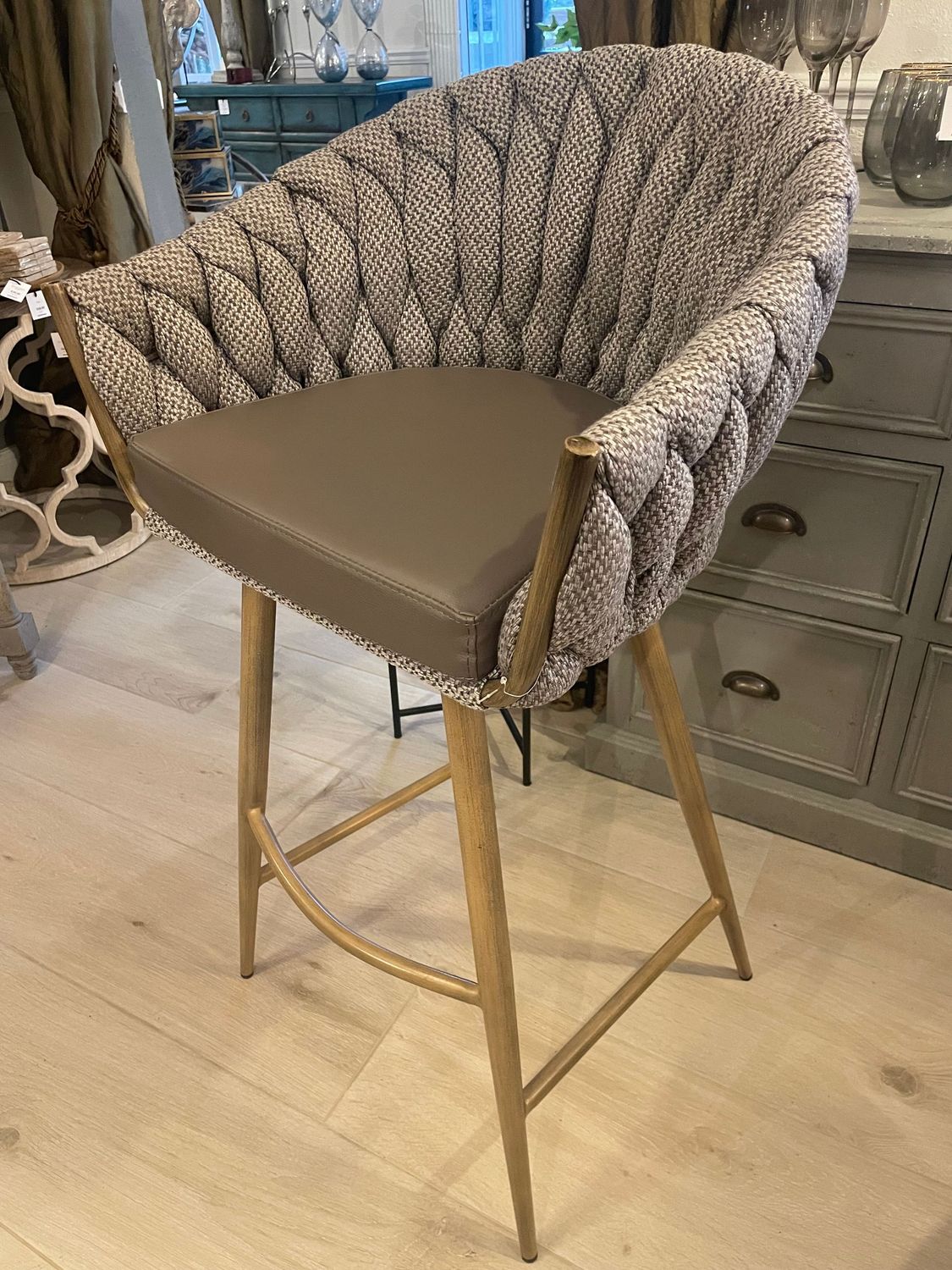 Brown Bar Stool