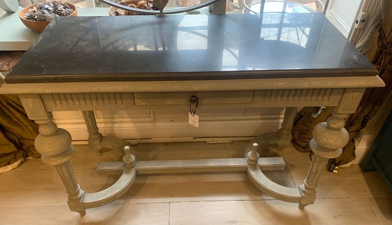 Stone Top Console