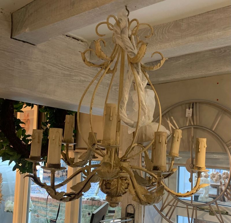 Small Leaf Chandelier