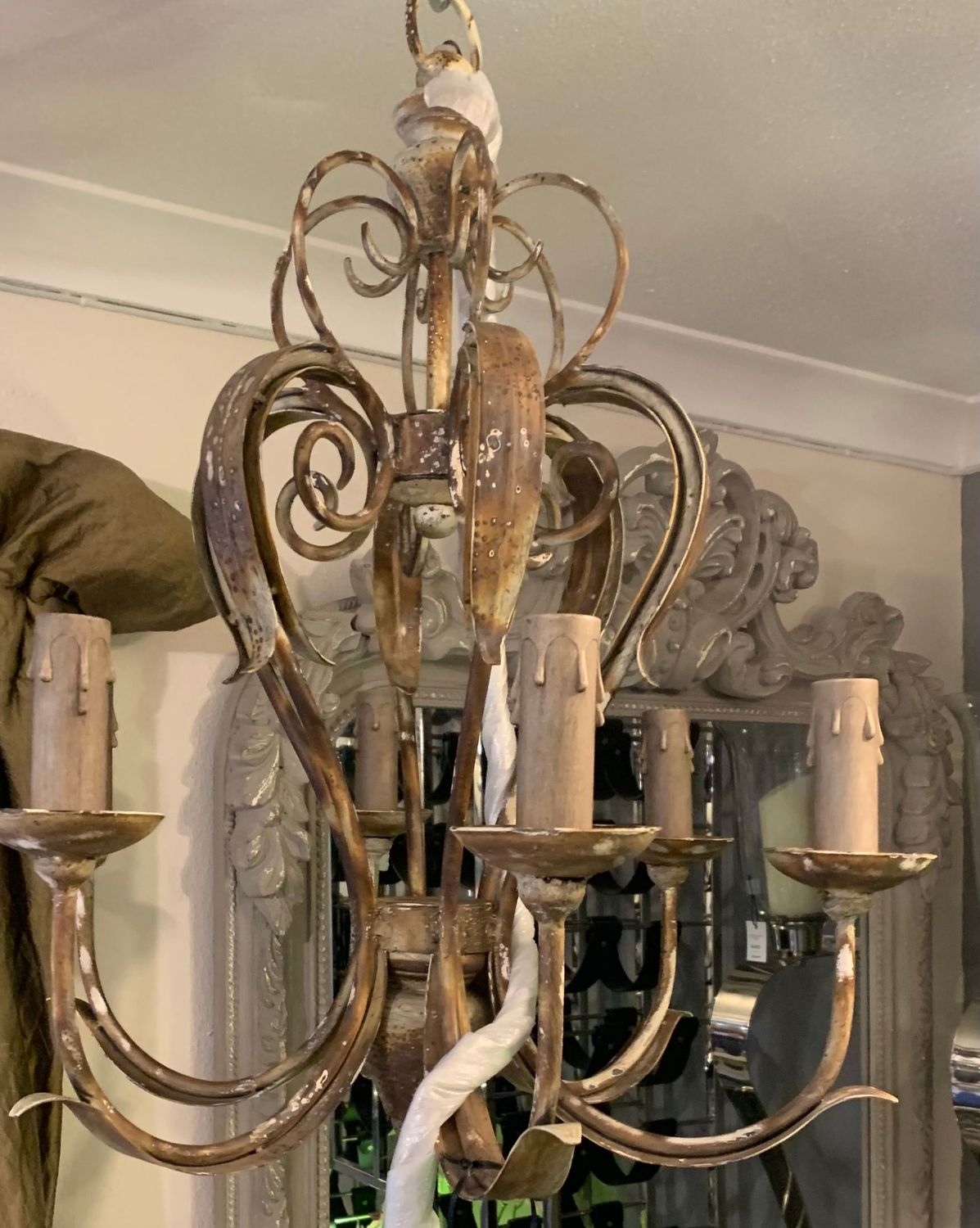 Aged Chandelier