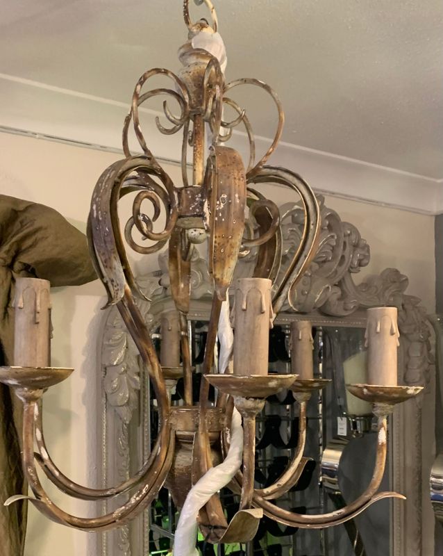 Aged Chandelier