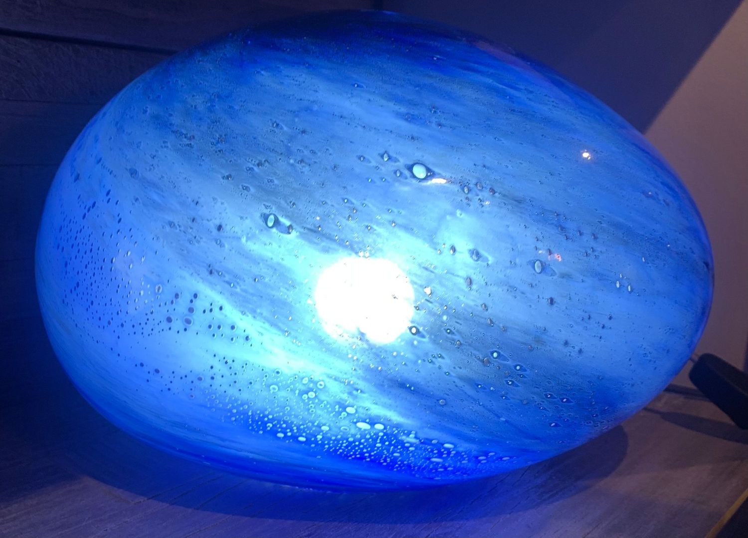 Nabula Cloud Pebble Glass Lamp 20cm
