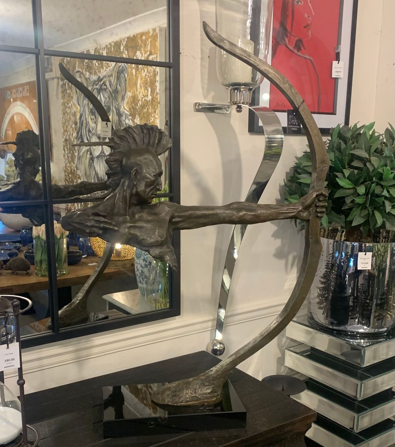 Huron Indian Bronze