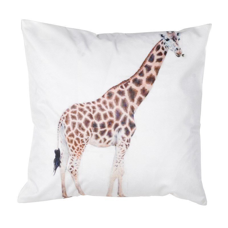 Giraffe Print Cushion