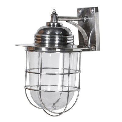 Caged Outdoor Wall Lamp