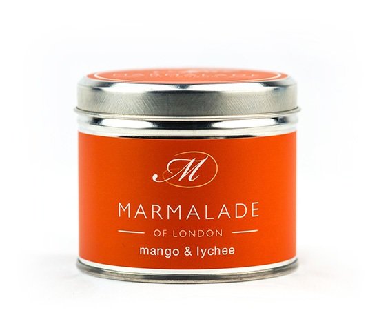 Mango & Lychee Medium Tin Candle (40 Hrs)