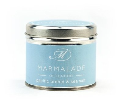 Pacific Orchid & Sea Salt Medium Tin Candle (40 Hrs)