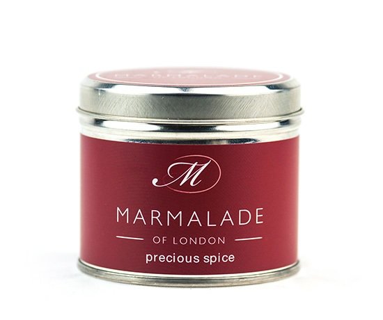Precious Spice (From Sept to Dec) Medium Tin Candle (40 Hrs)