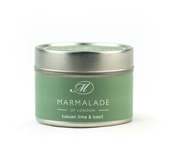 Tuscan Lime & Basil Small Tin Candle (20 Hrs)