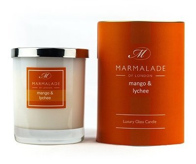 Mango & Lychee Glass Candle (60 Hrs)