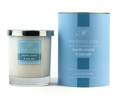 Pacific Orchid & Sea Salt Glass Candle (60 Hrs)