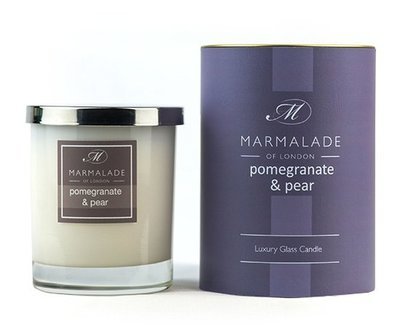 Pomegranate & Pear Glass Candle (60 Hrs)