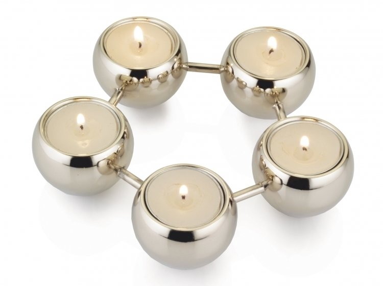 Bead Circle Tea Light Holder