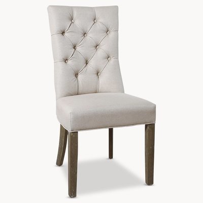 Button Back Dining Chair