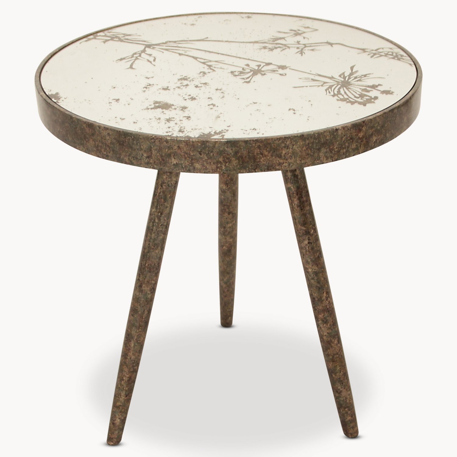 Tray Table with Cow Parsley Pattern