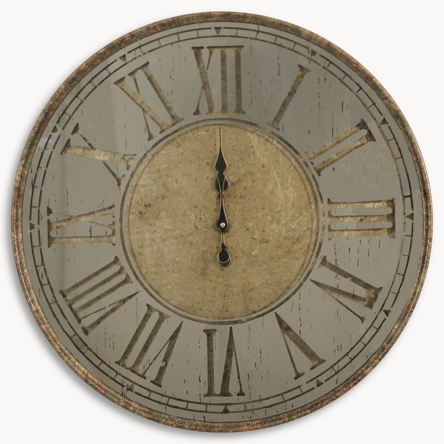 Mirrored Wall Clock
