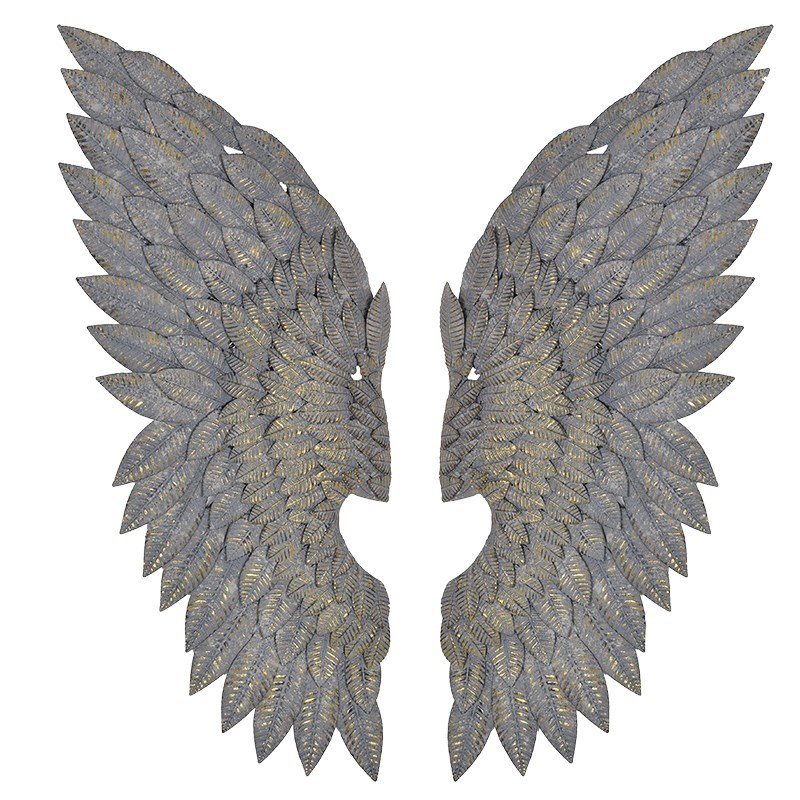 Pair Feather Effect Wings