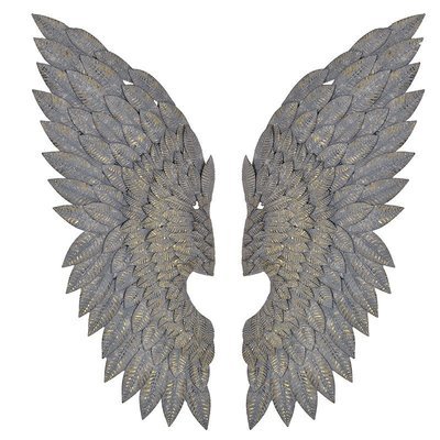 Pair Feather Effect Wings