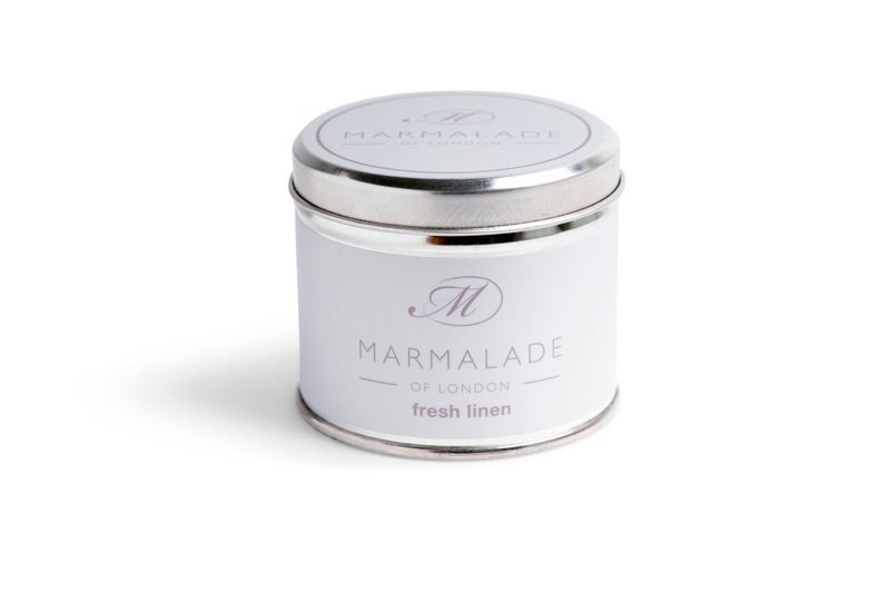 Fresh Linen Medium Tin Candle (40 Hrs)