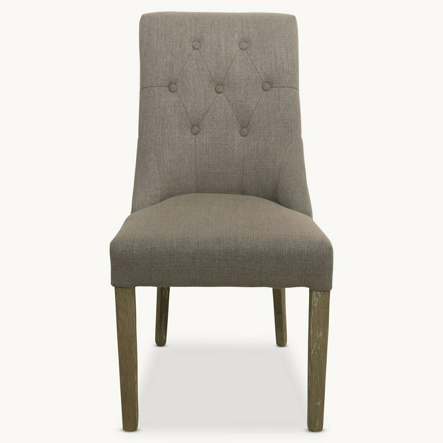 Grey Padded Dining Chair