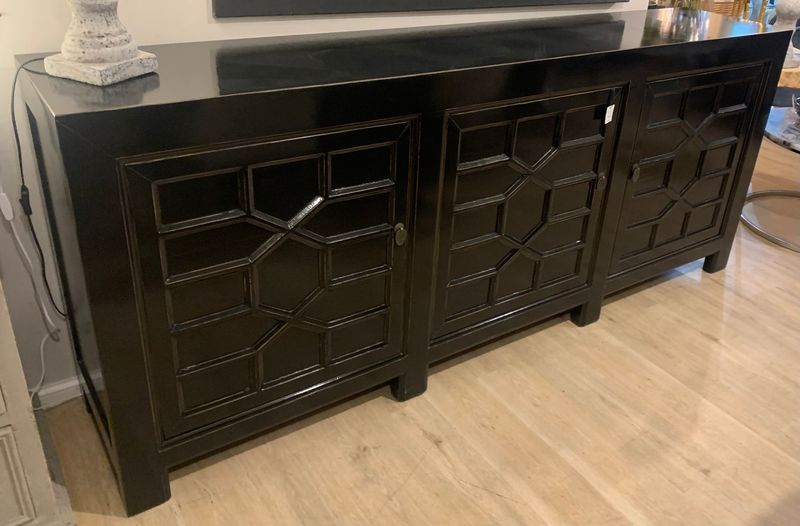 Black Cabinet 4 door
