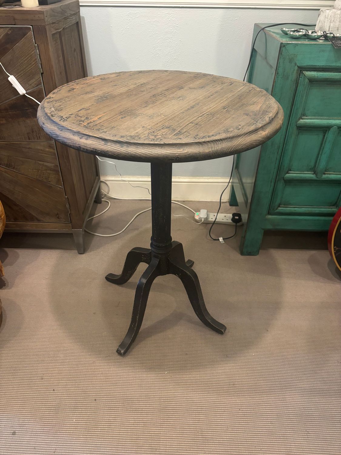 Black Side Table