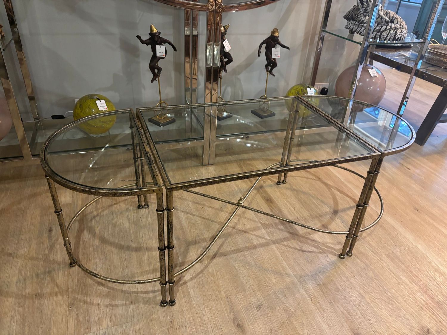 Antique Gold Table Set
