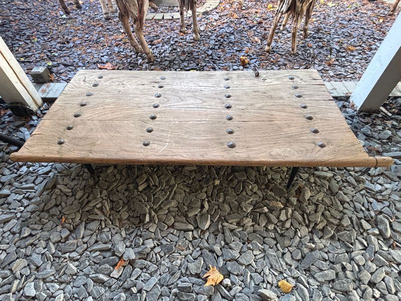 Old Door Coffee Table
