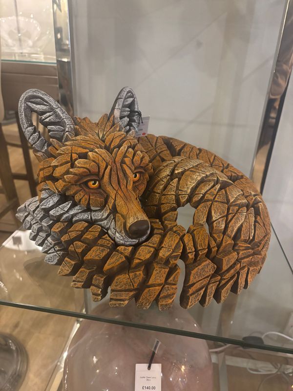 Curled Up Fox - Red