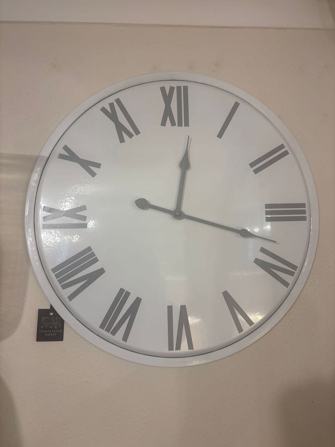 White Wall Clock