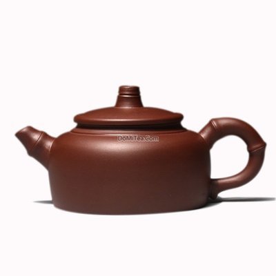 Yixing Clay Bamboo Teapot - 250ml