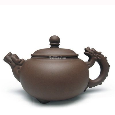 Yixing Clay Dragon Head Teapot - 130ml