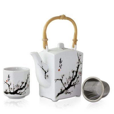 Shunbo Teapot + 4 Cup Set