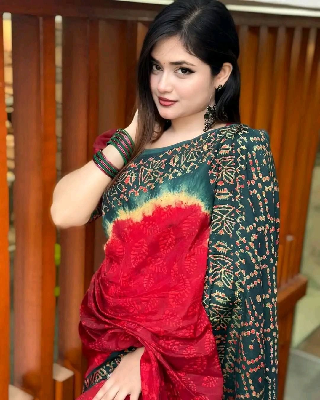 চান্দেরি সিল্ক শাড়ি (ব্লাউজ সহ)