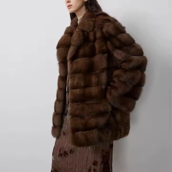 Sable Fur Coat Imported From Russia Long