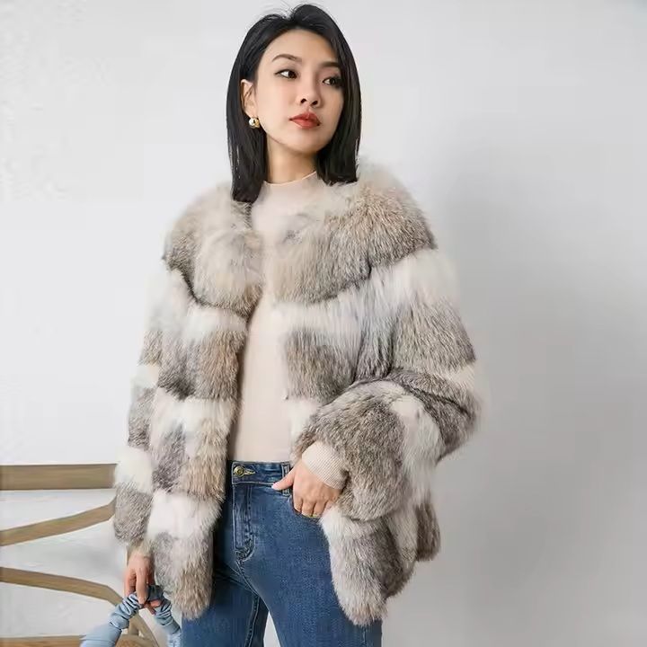 Luxury Lynx Fur Coat