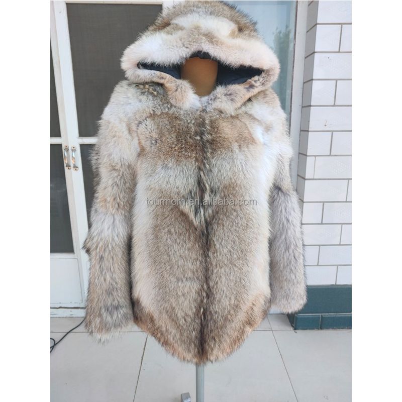 Coyote Fur Coat for men