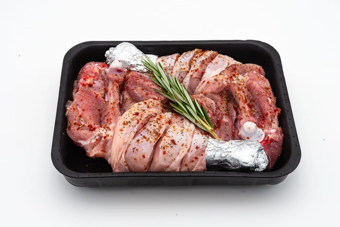 Coscia di pollo aromatizzata
