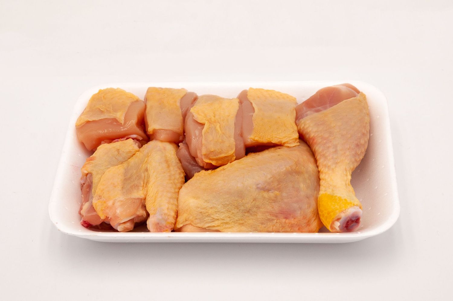 Pollo dalle Langhe in parti