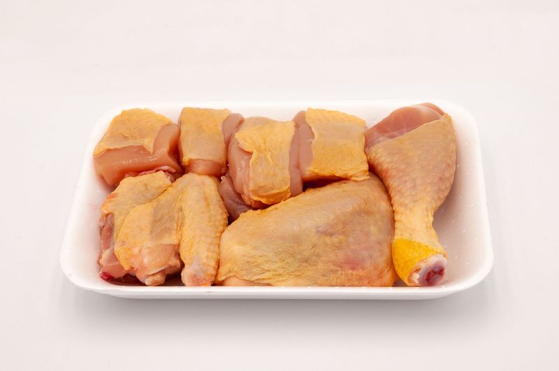 Pollo dalle Langhe in parti