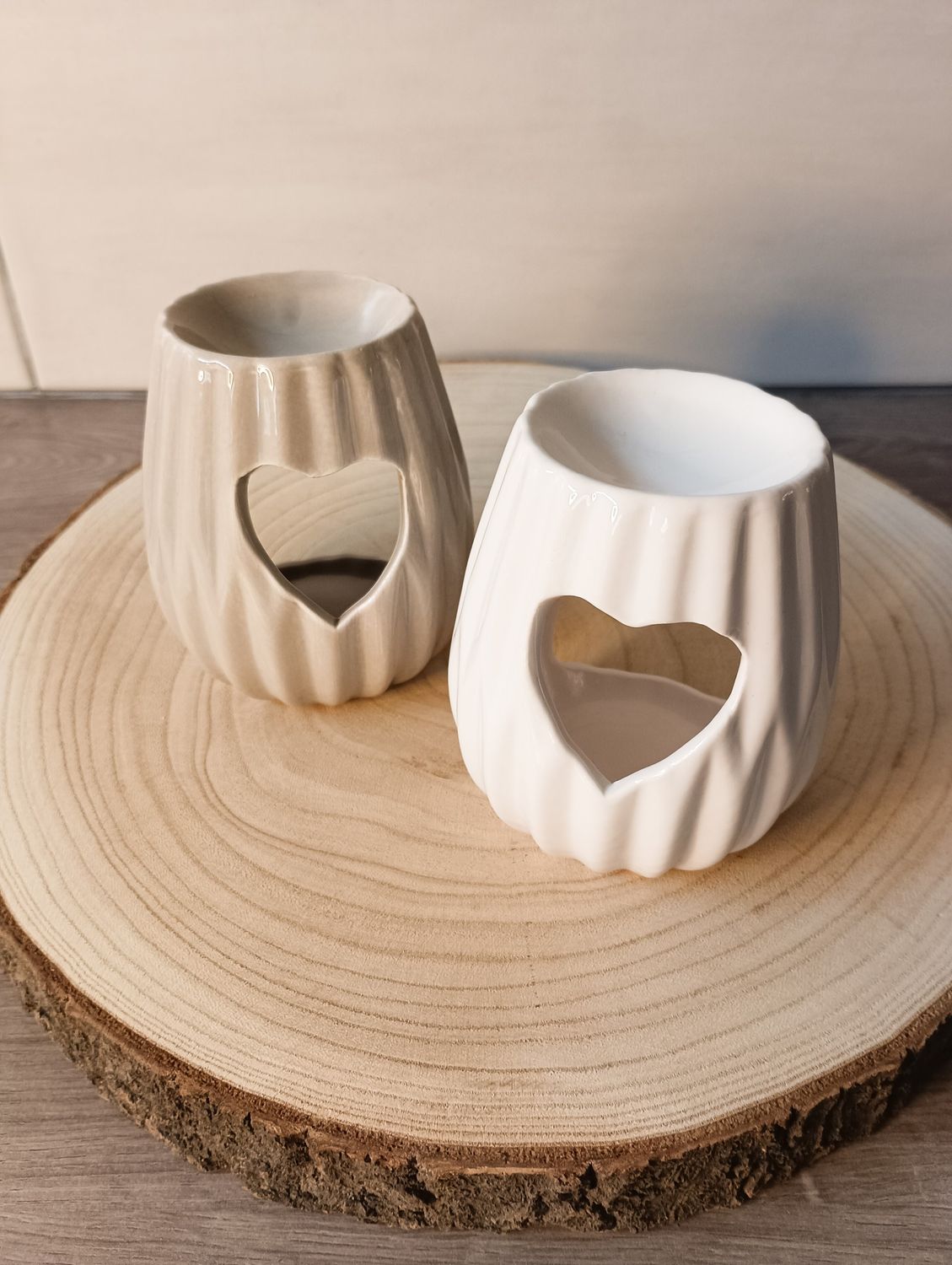 Brûleur Coeur blanc