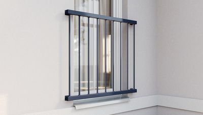 Aluminiowy Balkon Francuski BF14ALU 170 cm okno 140 cm