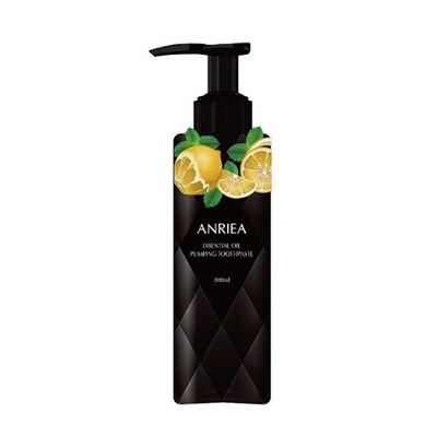 ANRIEA Whitening Toothpaste_Bamboo charcoal (lemon)