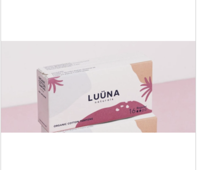 Luuna - Organic Cotton Regular Tampons 16 pcs x 1