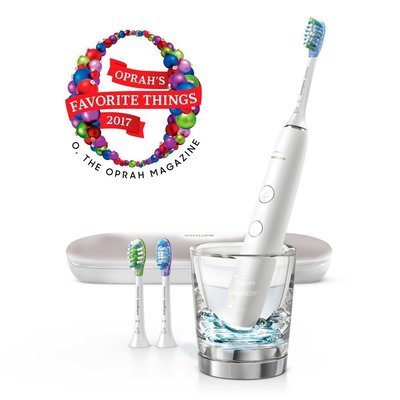 Philips Electric Rechargeable toothbrush for Complete Oral Care DiamondClean Smart White Patient Pack hx9984