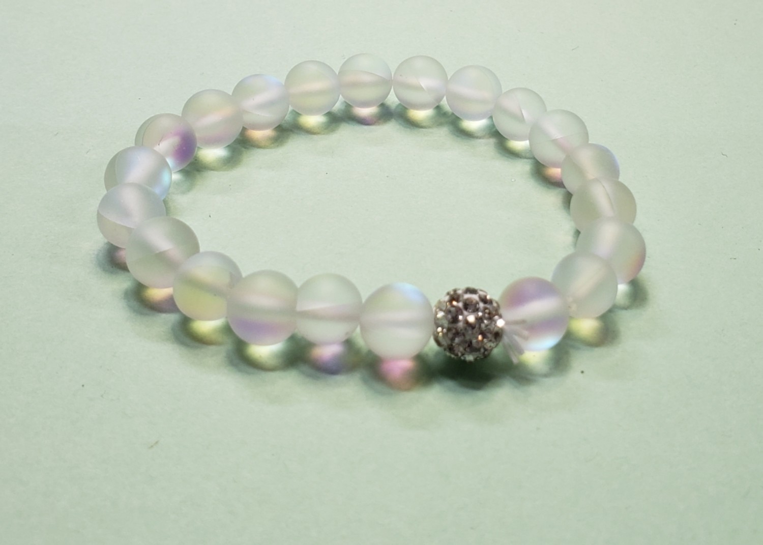 Mermaid Glass Bracelet  Clear