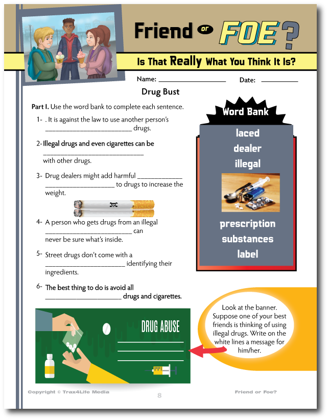 Discovery Guide for Kids on the Danger of "Laced" Drugs Discovery Guide for Kids on the Danger of "Laced" Drugs