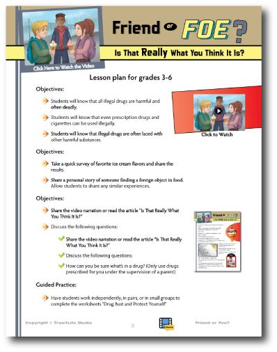 Discovery Guide for Kids on the Danger of "Laced" Drugs Discovery Guide for Kids on the Danger of "Laced" Drugs