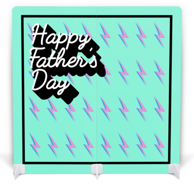 Father's Day Photo Booth with Props - Retro